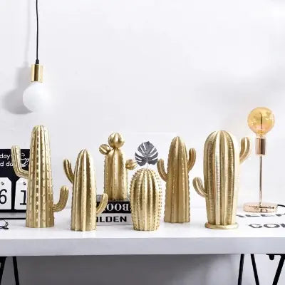 Cactus Home Decor Figurine and Accent Piece