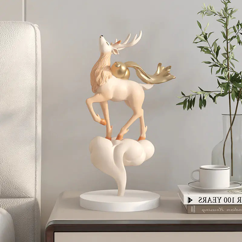Elegant Deer Figurine for Home Decor and Gifts