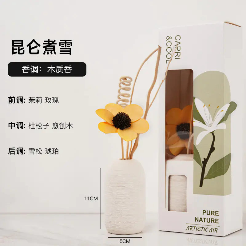 Scented Flower Diffuser for Home and Bedroom Decor