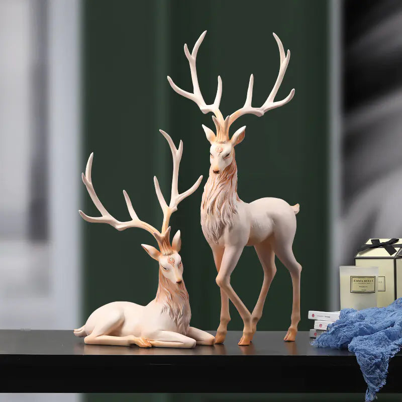 Elegant Deer Figurine for Home Decor and Gifts