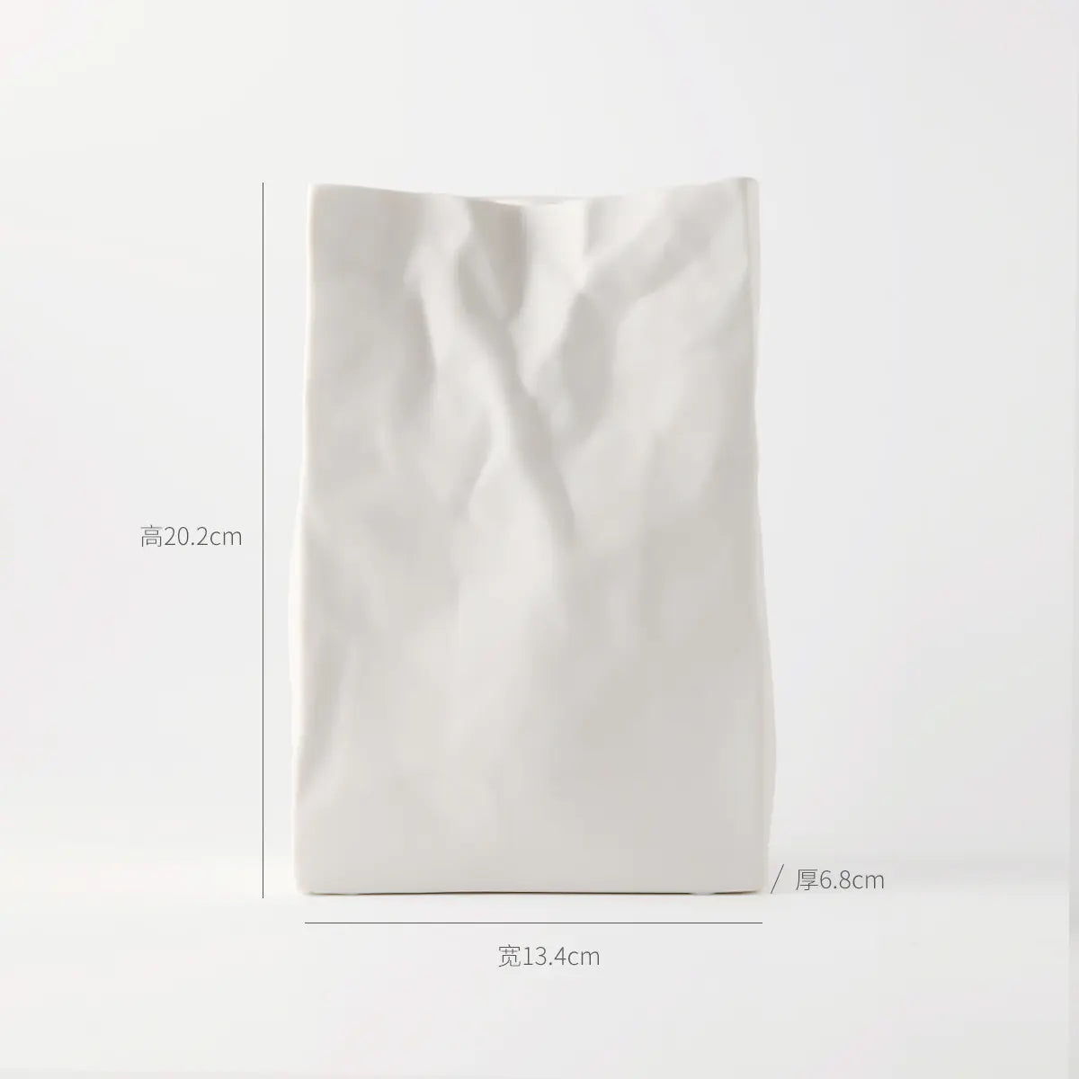 Ceramic Flower Vase for Home Decor and Centerpieces