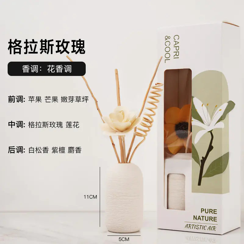 Scented Flower Diffuser for Home and Bedroom Decor