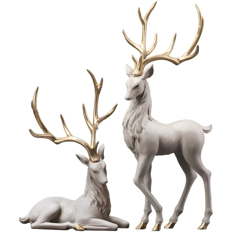 Elegant Deer Figurine for Home Decor and Gifts
