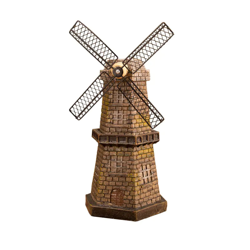 Creative Dutch Windmill Resin Gift and Home Decor