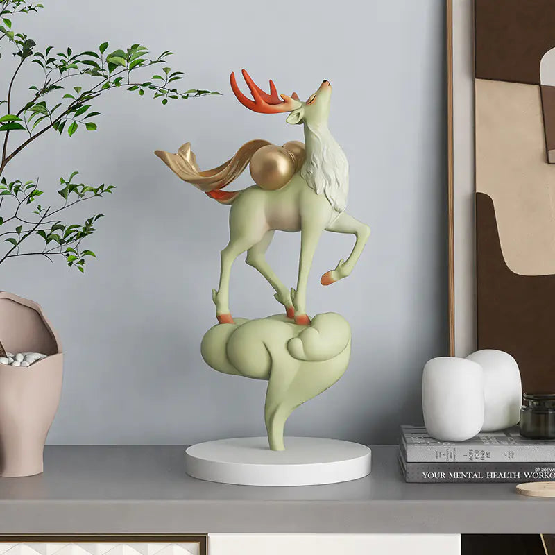 Elegant Deer Figurine for Home Decor and Gifts